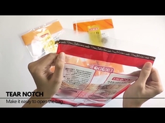 Niestandardowe torby do pakowania świeżych warzyw PET/CPP, torby z folii Bopp na czosnek z przezroczystym okienkiem