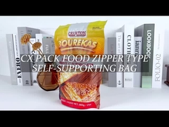 Plastikowe laminowane specjalnie zaprojektowane zapieczętowane stand up food bag