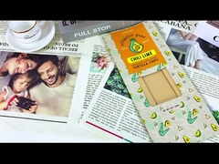 Wyrzucić zęby papierowe z okienkiem dla suszonych orzechów