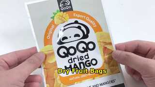 Niestandardowe plastikowe torby do pakowania orzechów i suszonych owoców