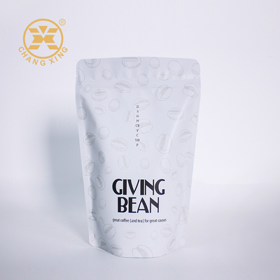 Colorful Printing 4 Oz Coffee Packaging Bags Stand Up With Zipper For Tea Coffee Bean