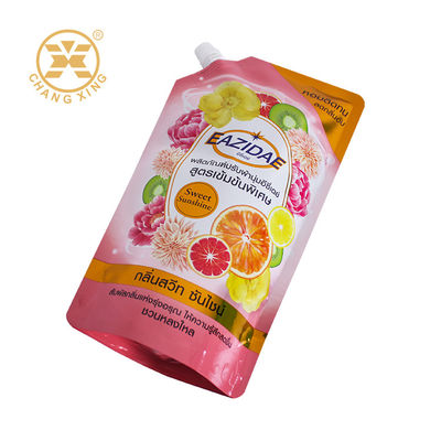 Portable Stand Up Detergent Packaging Pouch