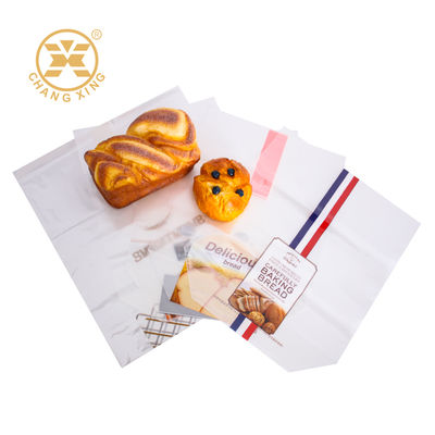 Custom Printed Bakery Bread Packaging Bags Loaf Sandwich Mini Cake Food Packaging Bag