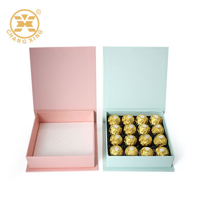 Custom Shape Chocolate Packaging Box with 4c Offset Printing for Food Grade Candy and Gift Boxes