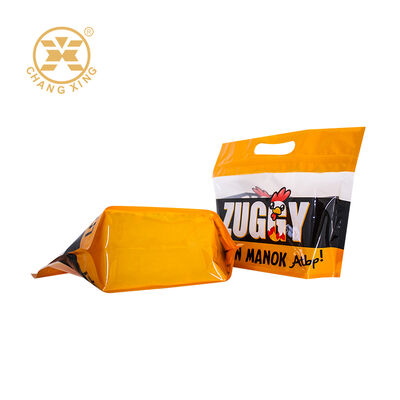 Micro Vent Stand Up Pouch with Laser Micro Perforation for Heat Resistant Up to 120°C Food Packaging That Maintains Crispy Texture
