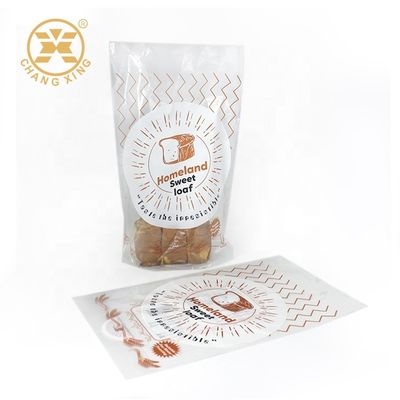 Food Grade Bopp Bakery And Confectionery Packaging Barrier Plastic Toast Bags For Toasters