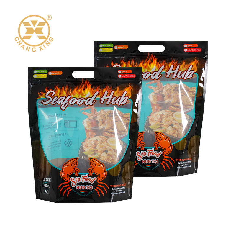 Custom Frozen Food Packaging Bags Customized Plastic Vacuum Food Bags For Shrimp/Fish/Meat/Chicken Seafood Frozen Bags