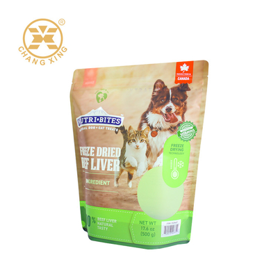 Big Size 10kg 15kg Stong Stand Up Pet Food Bag Plastikowe matowe aluminium