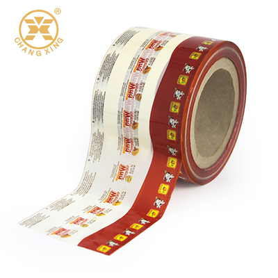 PET PVC VMPET Candy Twist Chocolate Roll Stock Film Laminowany materiał