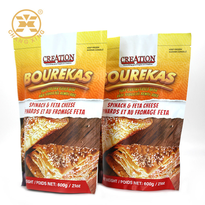 Plastikowe laminowane 250g opakowania torby chipsy specjalnie zaprojektowane zapieczętowane