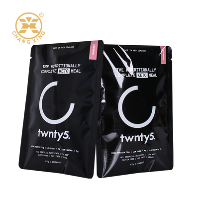Mylar Foil Lining Shake Plastic Whey Protein Powder Packaging Bag Health Food Bag Z Zipperem