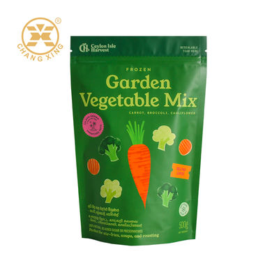 Niestandardowe torby do pakowania suszonej żywności z drukiem wklęsłym do konserwowanych owoców i warzyw