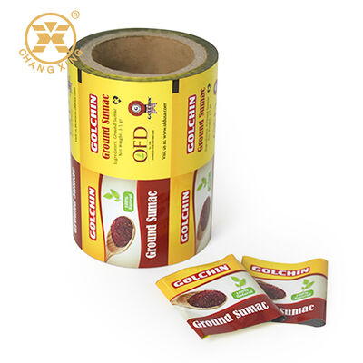 Folia aluminiowa laminowana klasy spożywczej z własnym nadrukiem do elastycznych opakowań saszetek