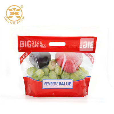 VMPET Antifog Bopp Fruits Recykling Stand Up woreczki Przezroczysta plastikowa torba z możliwością wielokrotnego zamykania
