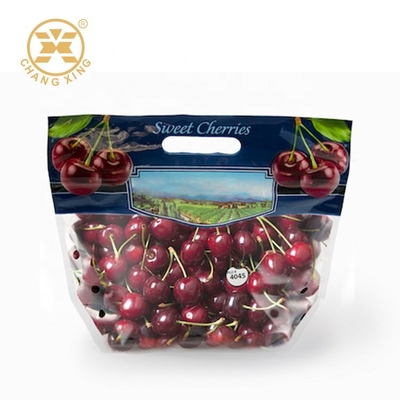 100g 500g Worki do pakowania suchych owoców z otworem Fresh Cherry Stand Up woreczki Ekologiczne