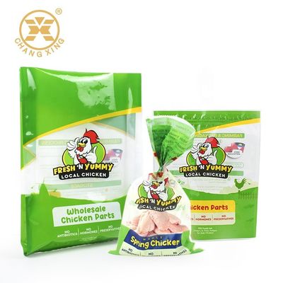 Dostawcy opakowań na mrożonego kurczaka w całości, worki PE do pakowania drobiu, torebki foliowe do pakowania indyka/kaczki/wołowiny/ptactwa