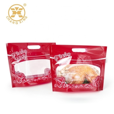 Bopp Antifog Opakowania na żywność Do kuchenki mikrofalowej Grillowany kurczak z rożna Plastikowe torby na wynos