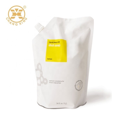 VMPET Stand Up Pouch z opakowaniem z dziobkiem 300 ml mydła elastyczne opakowanie Plastikowe torby