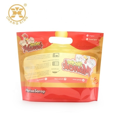 0,5 kg Antifog Rotisserie Plastikowe bezpieczne opakowanie mikrofalowe do mrożonego pieczonego kurczaka