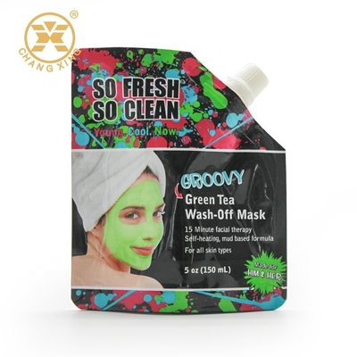 150ml Maska do pielęgnacji skóry Kosmetyczna torba do pakowania Metalowe laminowane woreczki stojące z barierą