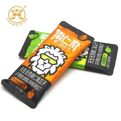 BOPP Soft Chocolate Packing Bag Flow Wrapping 500g Eco Friendly Granola Bar Packaging