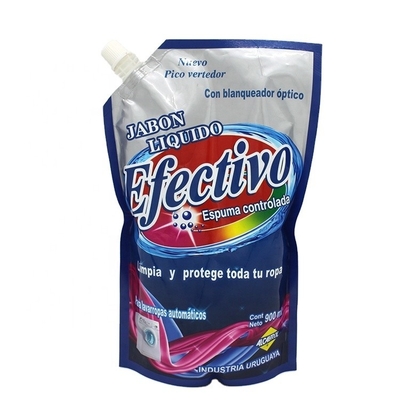 2L 5L worek do zmiękczania tkanin z wylewką worek na płynny detergent LDPE