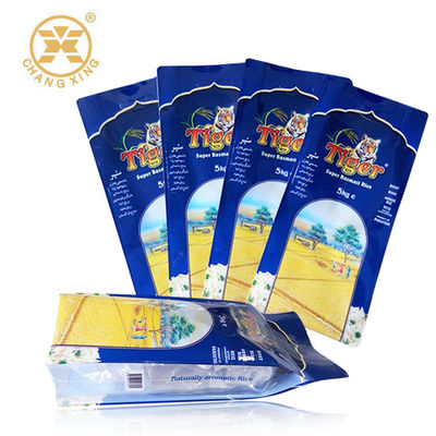10kg torba do pakowania ryżu Logo OEM 5KGS 10kgs torby do pakowania ryżu